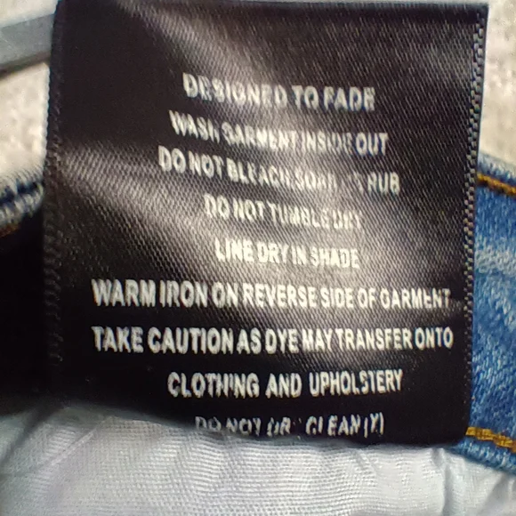 NEW WOT Tulones Currency Collection Men's Dust Wash Denim Jeans Size 34 NWOT - Picture 16 of 16